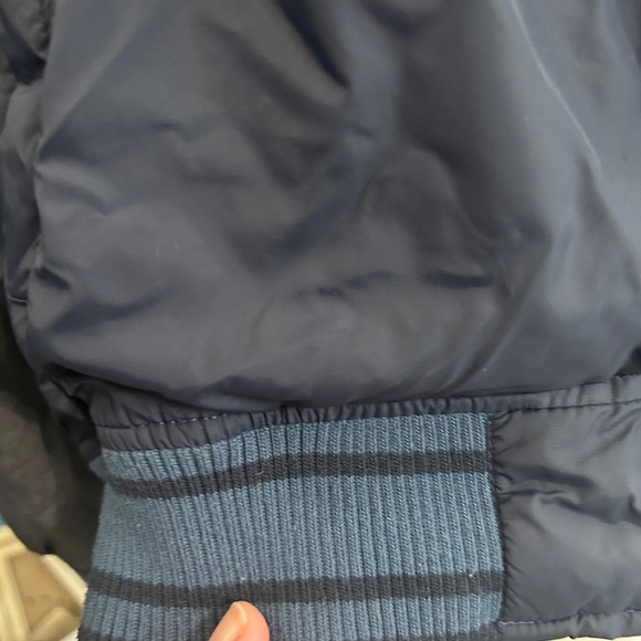 Like New Hurley Men's All-City  Dark Blue Hooded Jacket size M - Picture 3 of 15